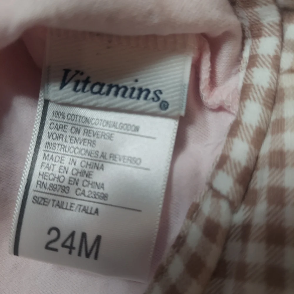 Vitamins Girls 24 Month Sun Hat NWOT